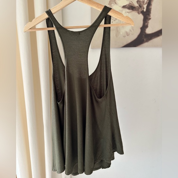 Kimchi Blue by Urban Outfitters Olive Green Tank Top - Picture 2 of 5